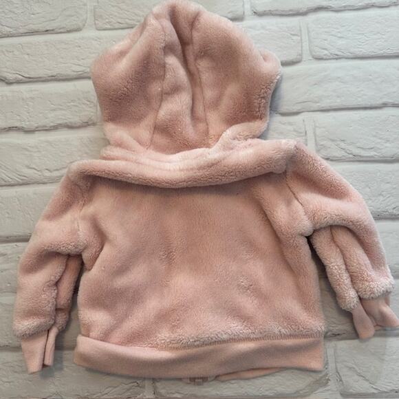 Lot of 4 Baby Girls Clothes 3 Months Pink Blue Brown Jacket One-Pieces Carter's - Picture 5 of 15